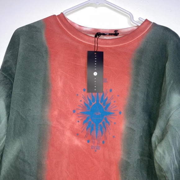 ASOS Daisy Street Oversized Tye-Dye Dress - Picture 4 of 5